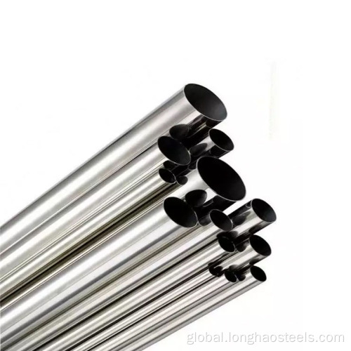 Round Stainless Steel Tube 304 Round Stainless Steel Seamless Pipe Factory